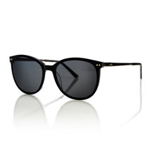 Load image into Gallery viewer, HS Eyewear Daisy - Shiny Black / White / Grey Leo Pattern
