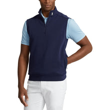 Load image into Gallery viewer, RLX Ralph Lauren Lux Perf Jersey 1/4 Zip Vest - French Navy
