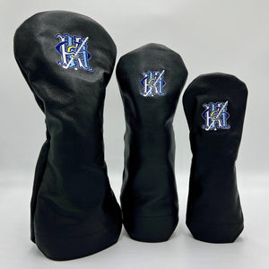 Winston Collection Leather Headcover with KHGC Monogram (Multiple Colour Options)