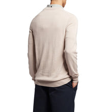 Load image into Gallery viewer, Lyle &amp; Scott Golf Merino Blend V Neck Knit - Pink Taupe
