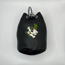 Load image into Gallery viewer, Links and Kings Leather Drawstring Pouch - Heath Flower

