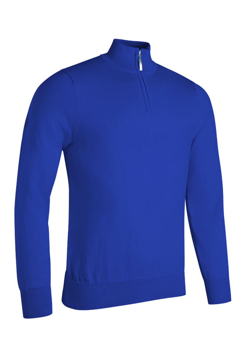 Men's Glenmuir Devon Cotton Zip Sweater - 13 Colours Available