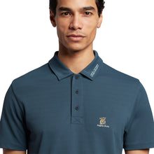 Load image into Gallery viewer, Lyle &amp; Scott Kingston Heath Embroidered Tech Collar Logo Polo - Light Navy
