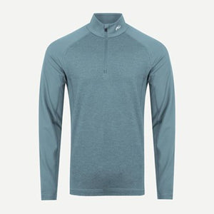 KJUS Curve 1/2 Zip Pullover with Heath Flower
